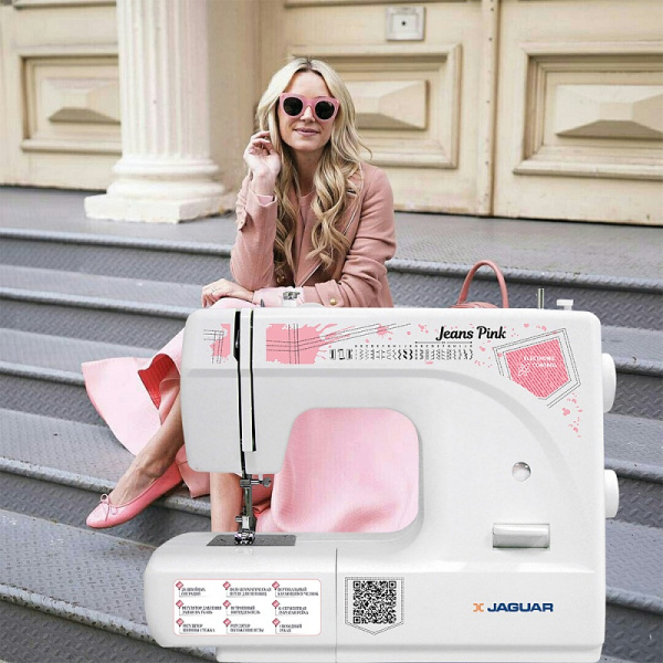 Швейная машина JAGUAR JEANS PINK в интернет-магазине Hobbyshop.by по разумной цене